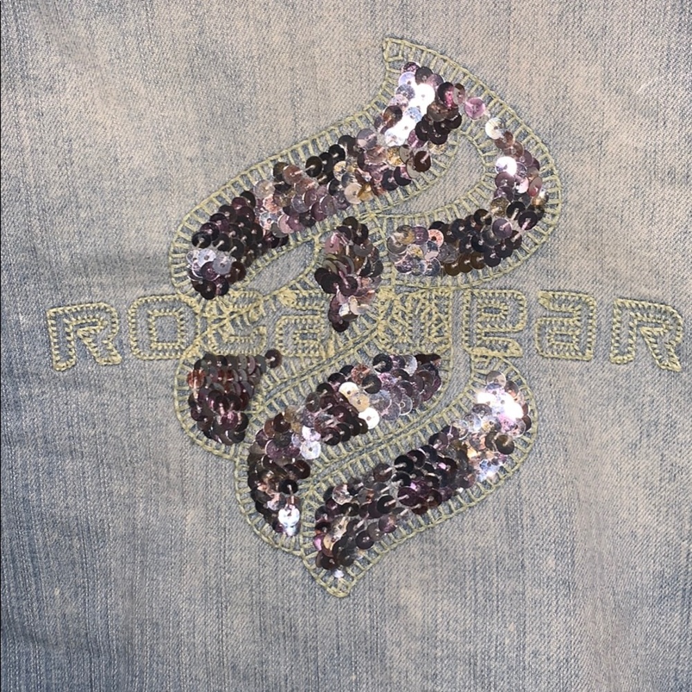 Vintage denim Rocawear crop jacket - Picture 2 of 4